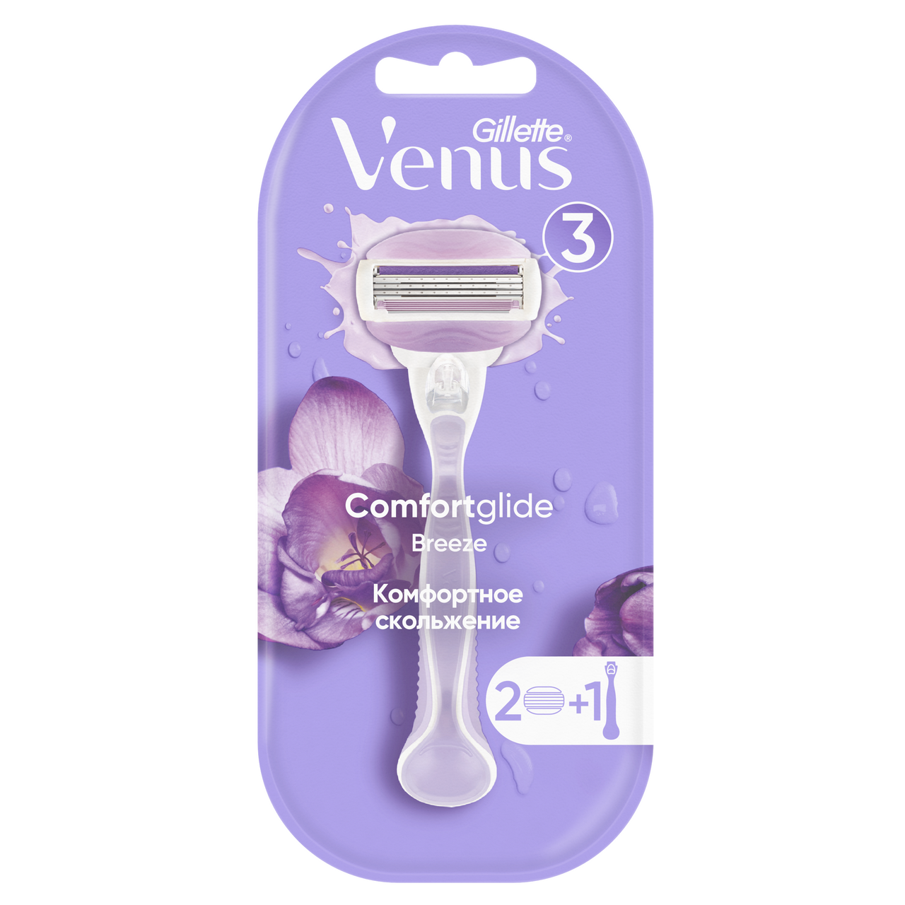 Изображение товара Бритва Gillette Venus Breeze для женщин с кассетами