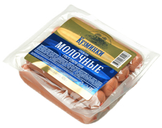 Сосиски Кузминки Молочные вареные, 420г