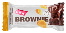 Пирожное ProteinRex Брауни апельсин без сахара, 50г