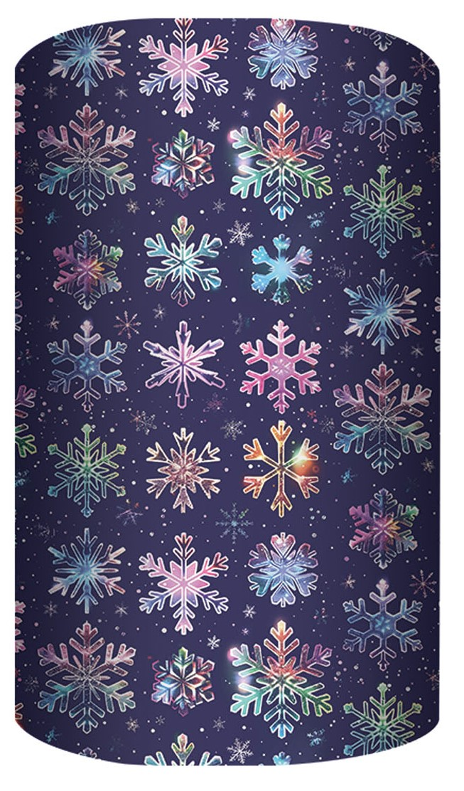 Изображение товара Упаковочная бумага Regalissimi Новогодняя ночь 70x100 мм для подарков праздничных