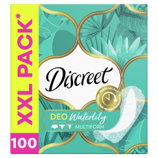 Прокладки гигиенические Discreet Deo Waterlily Multiform на каждый день, 100шт