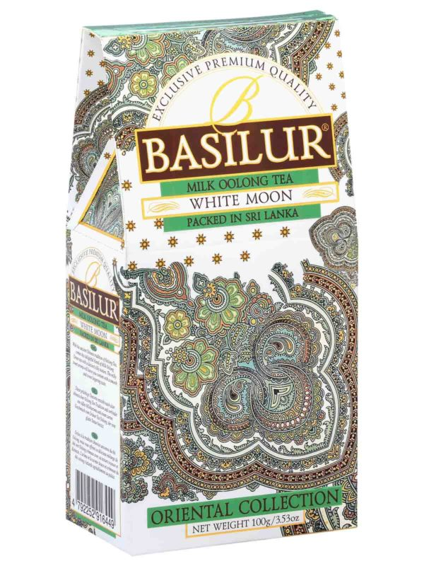 Изображение товара Чай Basilur Белая луна зеленый, 100г