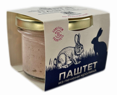 Паштет Мушкино из печени кролика, 80г