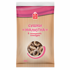 Fine Life Сушки Малютка в сахарной глазури, 350г