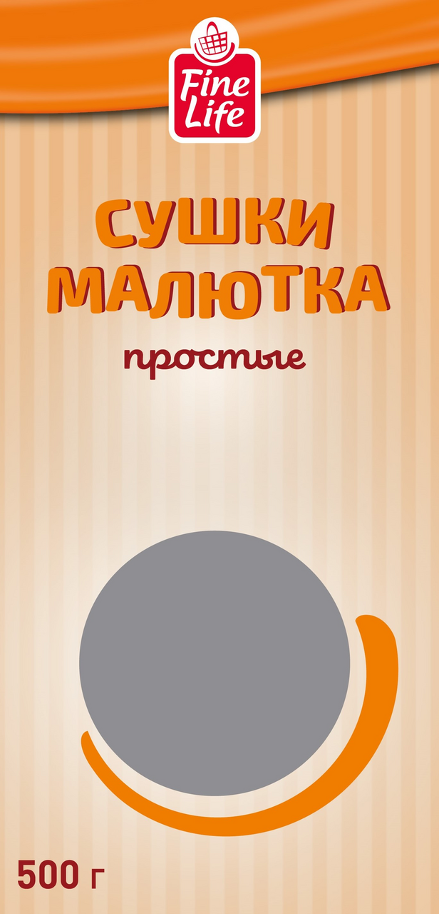 Fine Life Сушки Малютка простые, 500г