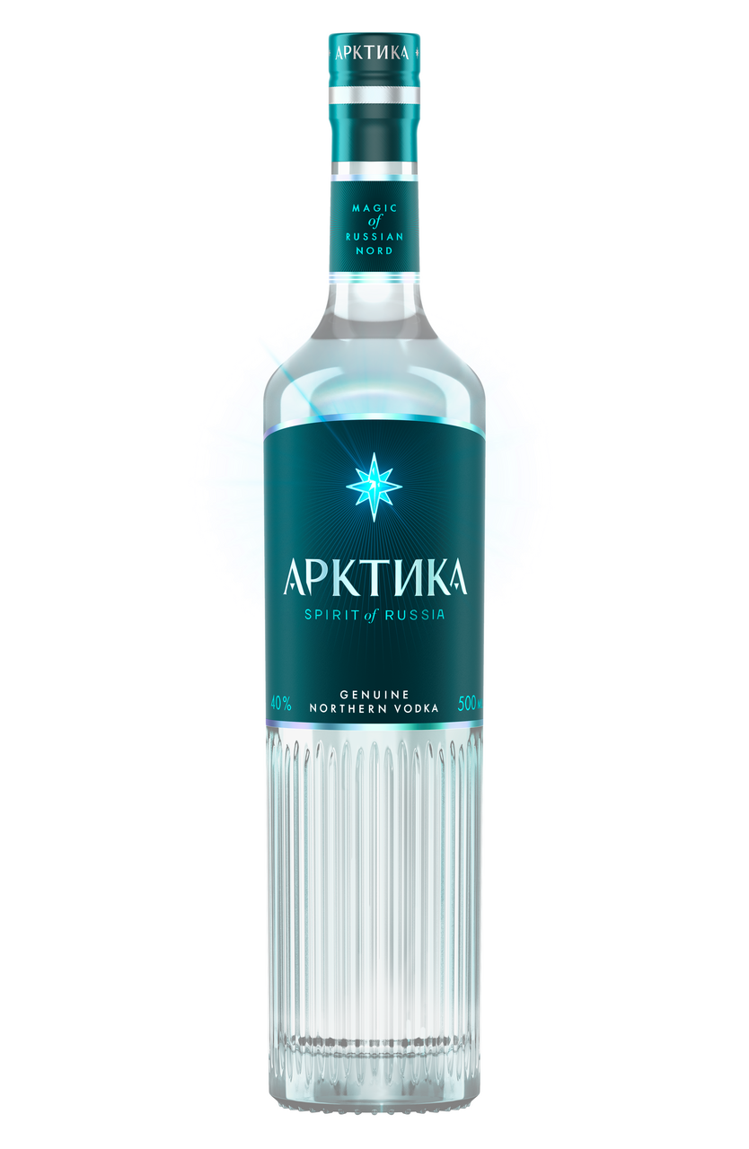 Изображение товара Водка Арктика 0.5л — кристально чистый вкус с морскими нотами