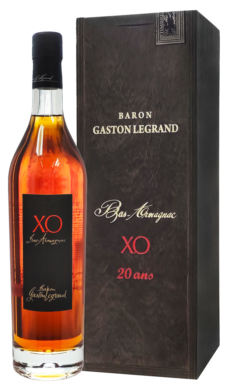 Бренди Baron G. Legrand Bas Armagnac XO в подарочной упаковке, 0.7л
