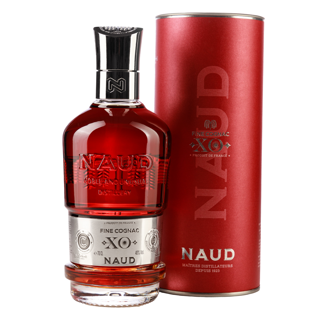 Изображение товара Коньяк Naud XO в подарочной упаковке, 0.7л