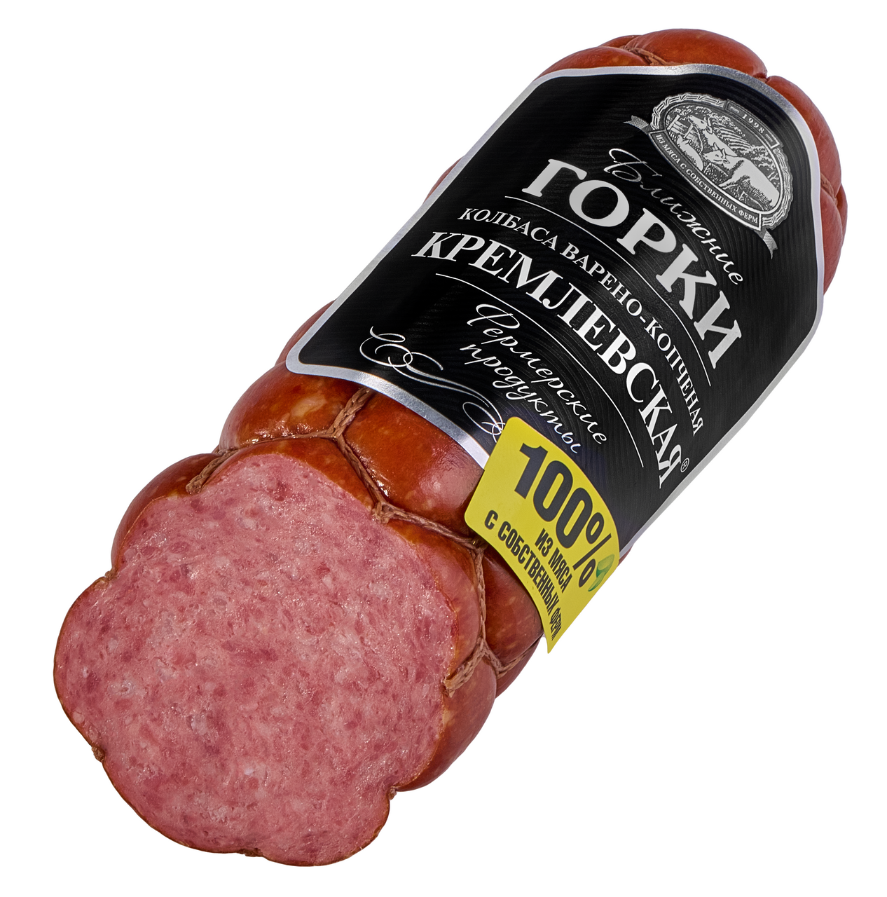 Колбаса Ближние горки Кремлевская варено-копченая, 350г