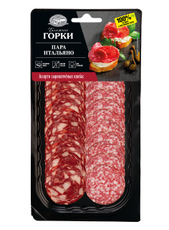 Ассорти колбас Ближние горки Пара Итальяно сырокопченое нарезка, 90г
