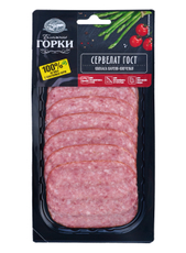 Колбаса Ближние горки Сервелат нарезка, 90г