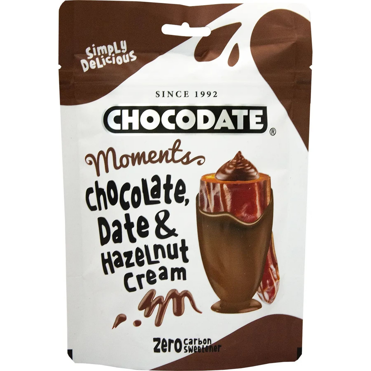 Конфеты Chocodate финики с кремом фундука в молочном шоколаде, 90г