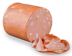 Колбаса Dobrosco Мортаделла фисташки и перец вареная нарезка, ~3кг