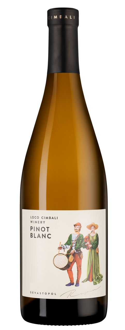 Вино Loco Cimbali Pinot Blanc белое сухое, 0.75л