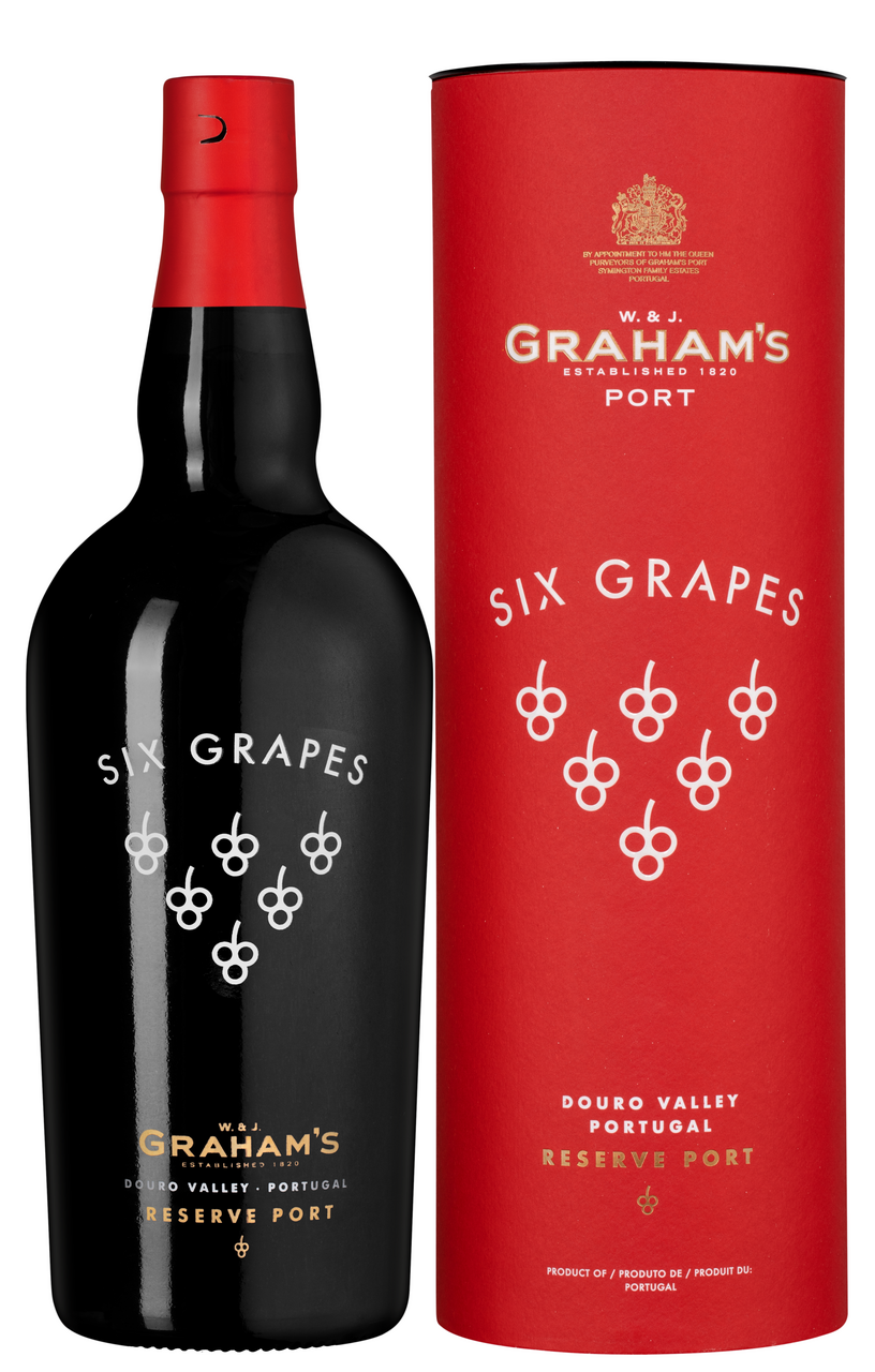 Изображение товара Вино ликерное Graham's Six Grapes Reserve 0.75л в тубе