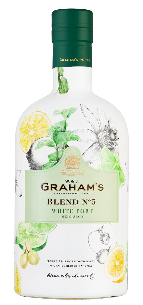Изображение товара Ликерное вино Graham's Blend №5 0.75л - насыщенный портвейн с ароматами фруктов и цитрусов