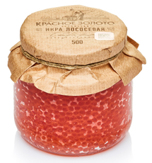 Икра лососевая Красное Золото горбуша зернистая, 500г