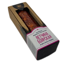 Колбаса Мушкино Боярская ветчина варено-копченая, 240г