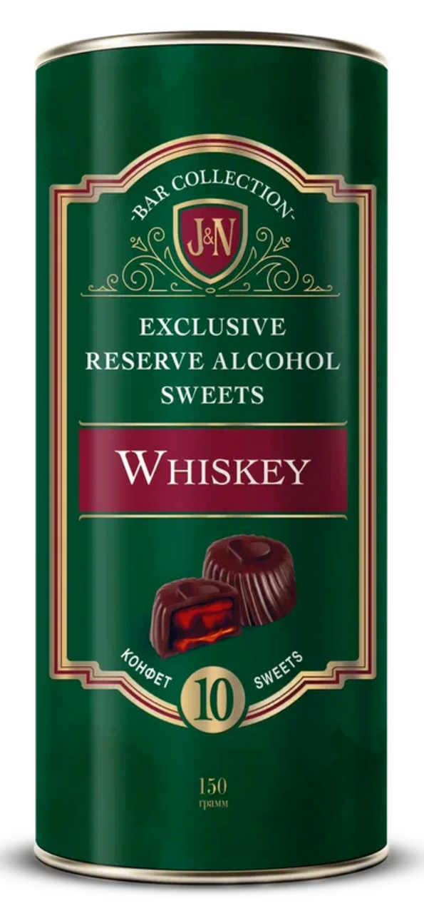 Конфеты J&N Bar Collection виски с колой, 150г