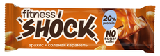 Батончик протеиновый Fitness Shock карамель и арахис, 50г