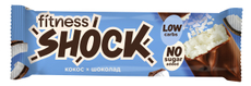 Батончик протеиновый FitnesShock кокос и шоколад, 50г