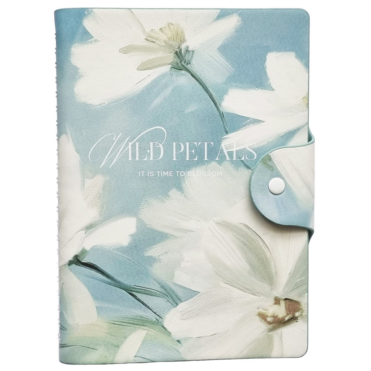 Изображение товара Бизнес-тетрадь Infolio Petals А5 192 стр кожаная обложка