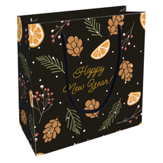 Пакет подарочный Be Smart New Year, 20 x 20см