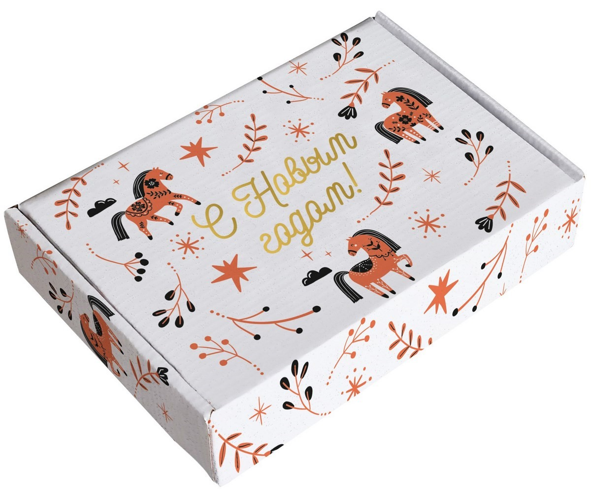 Изображение товара Короб подарочный Be Smart Новый год, 16 x 22 x 5см