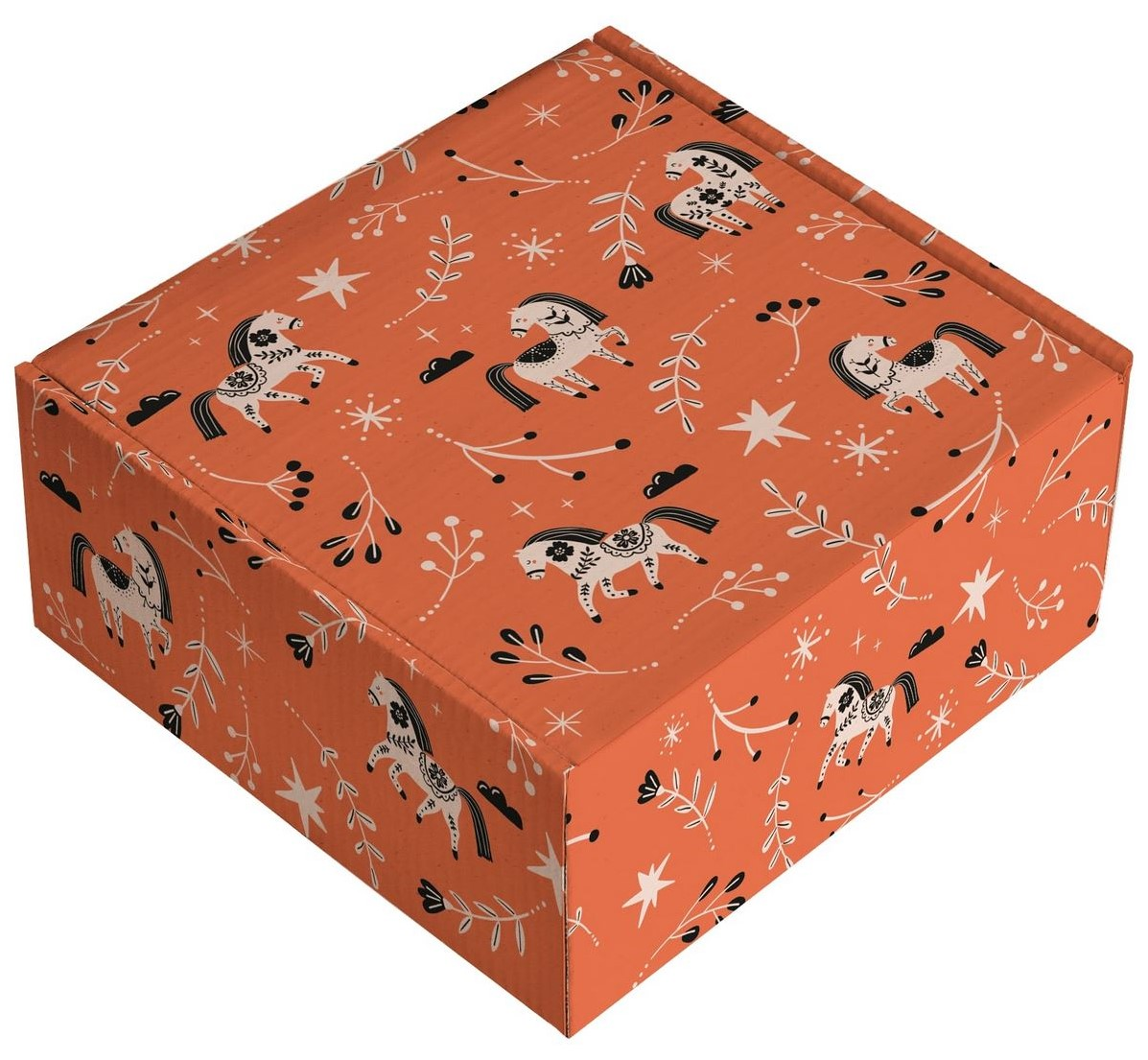 Изображение товара Короб подарочный Be Smart Зима, 20 x 20 x 10см