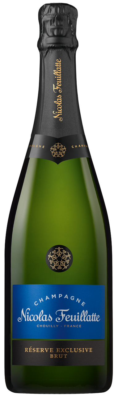 Вино игристое Шампань Nicolas Feuillatte Reserve Exclusive Brut белое брют, 0.75л