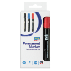 aro Маркер перманентный, 12шт