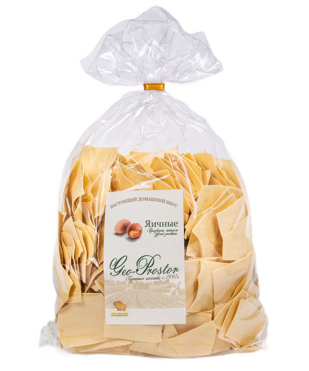 Лапша Гео-Простор Бешбармак яичный, 400г