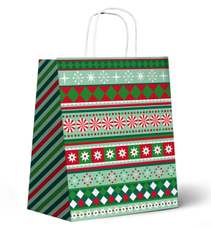 Сумка подарочная Архбум-Упак Этно, 25 x 32 x 11см