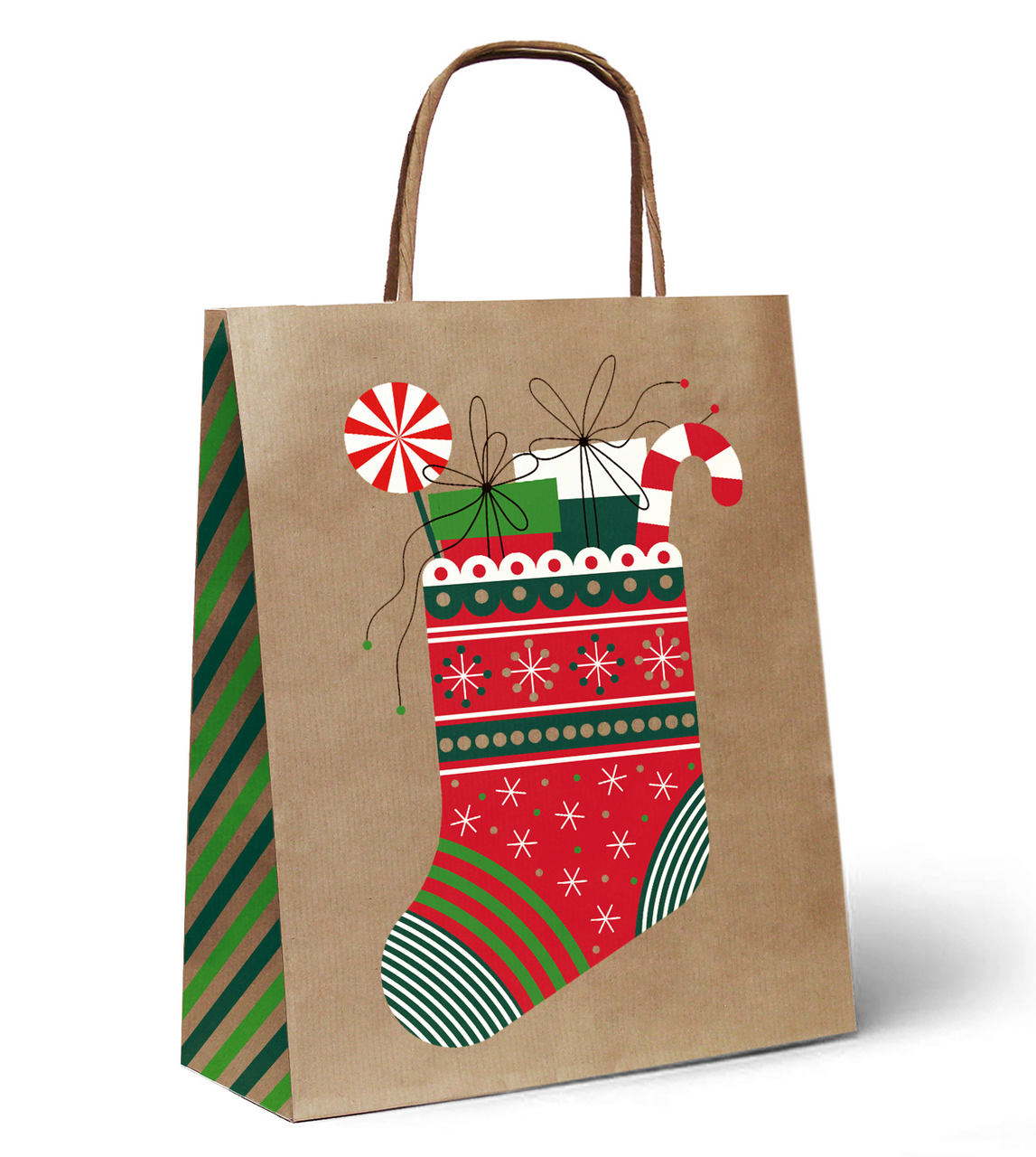 Изображение товара Сумка подарочная Архбум-Упак Сладости, 32 x 39 x 17см