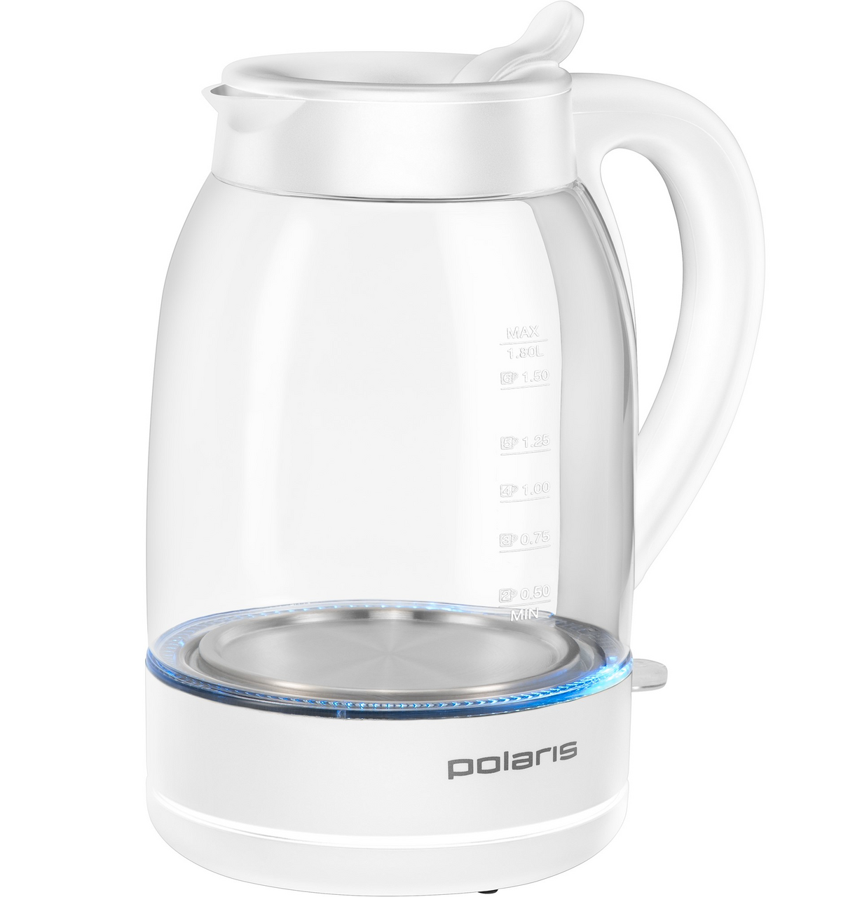 Чайник Polaris PWK 0706CGL стеклянный, 1.8л