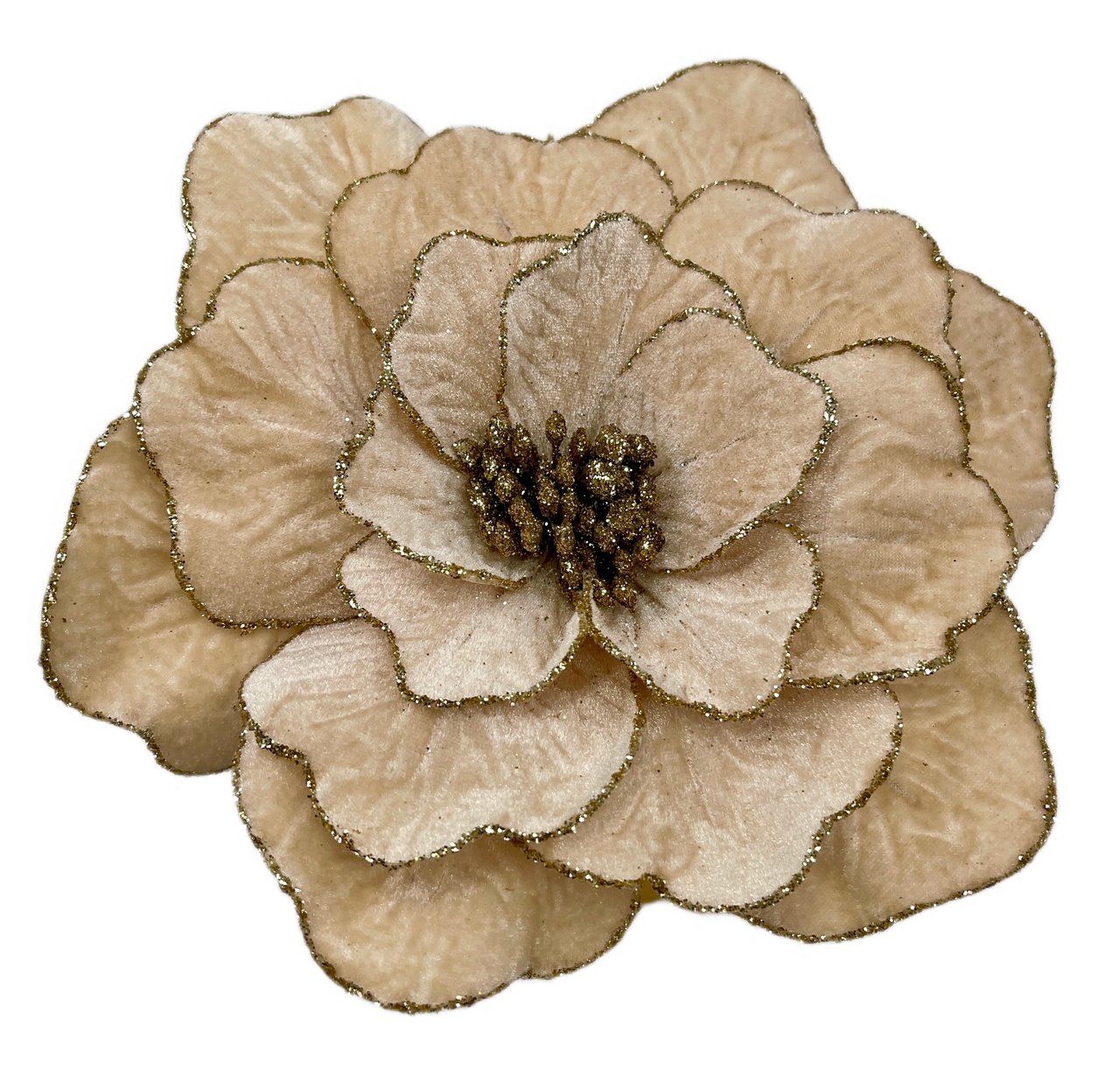 Цветок декоративный Christmasdeluxe, 21см