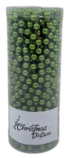 Бусы Christmasdeluxe темно-зеленые, 10м