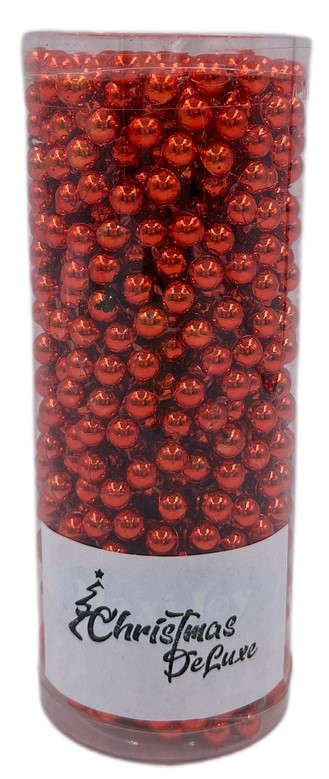 Бусы Christmasdeluxe красные, 10м