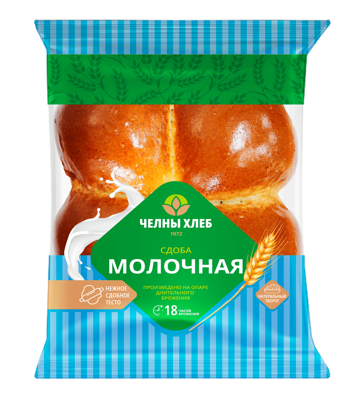 Сдоба Челны-хлеб Молочная, 200г