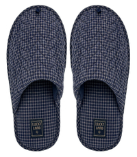 Тапочки мужские Lucky Land закрытые клетка