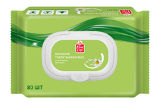 Fine Life Влажная туалетная бумага ромашка, 80 листов