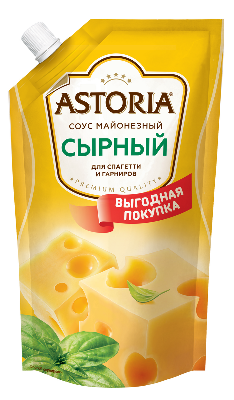 Соус Astoria Сырный, 384г