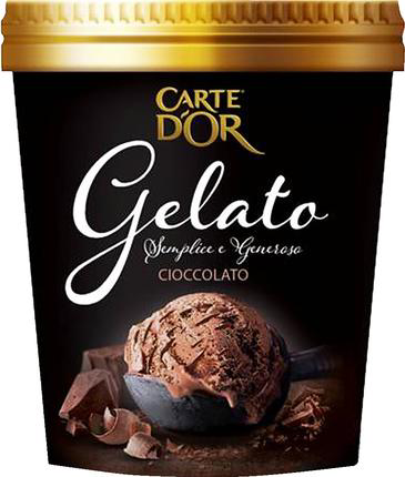 Мороженое CARTE D`OR Gelato шоколад, 360 г купить с доставкой на дом ...