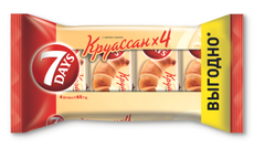 Круассан 7 Days с кремом какао (4шт х 65г), 260г