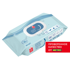 Fine Life Полотенца влажные размер XL 16 x 25см, 60шт