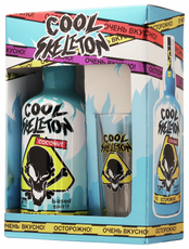 Напиток спиртной Cool Skeleton кокос в подарочной упаковке со стаканом, 0.7л