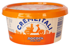 Сыр творожный Cremeitali крем сыр лосось 60%, 140г