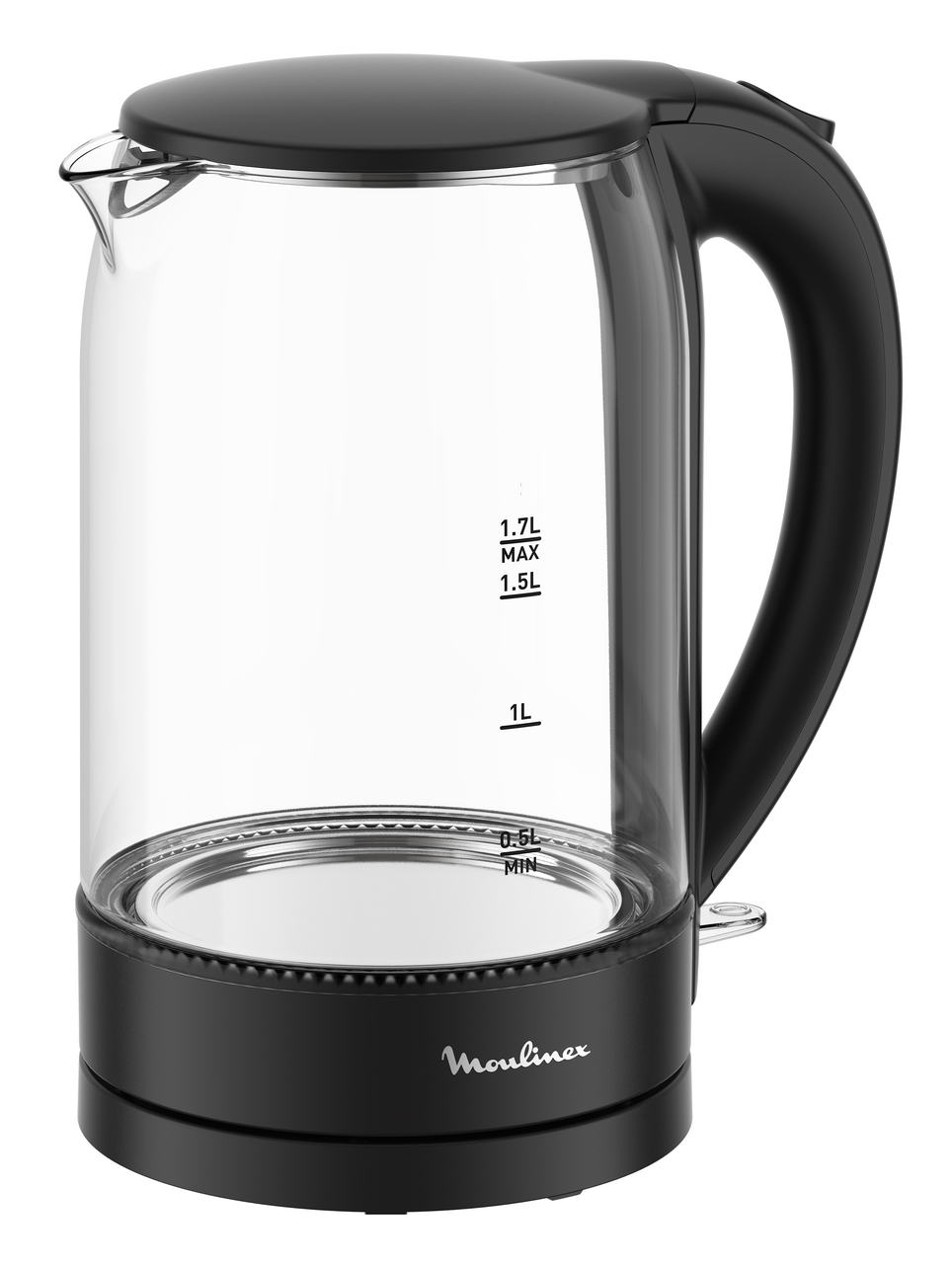 Чайник стеклянный Moulinex BY1S08F0, 1.7л