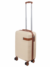 Чемодан Arriva Berlin ABS бежевый размер S, 34.4 x 21 x 57.5см