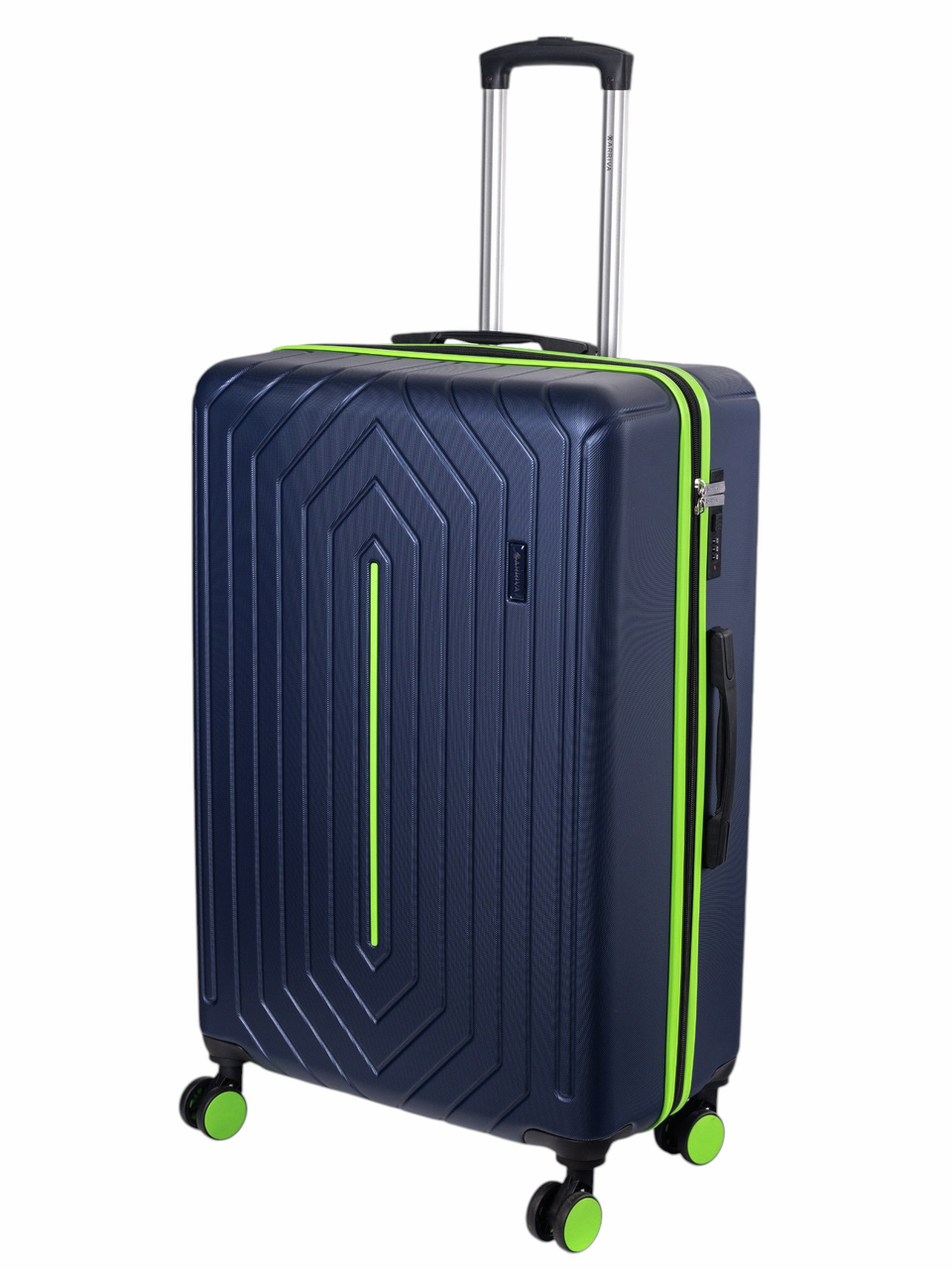 Чемодан Arriva Oslo ABS синий размер L, 48 x 28.1 x 76см